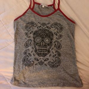 Skull tank top